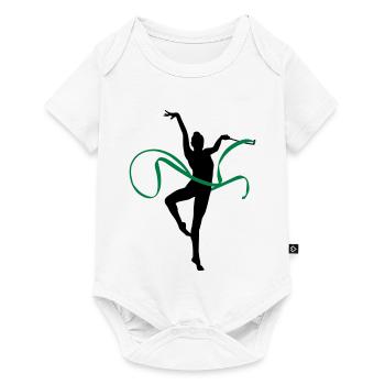 Rhythmic gymnastics - Baby Premium short-sleeve bodysuit - white - Front