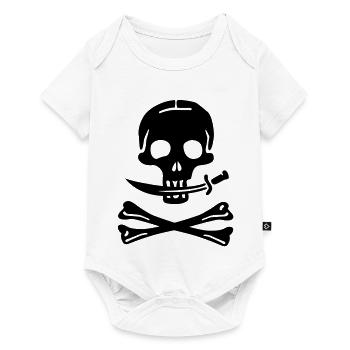 Pirate - pirates - Body à manches courtes Premium Bébé - blanc - Devant
