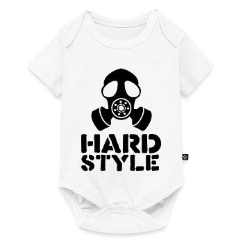 hardstyle - Body à manches courtes Premium Bébé - blanc - Devant