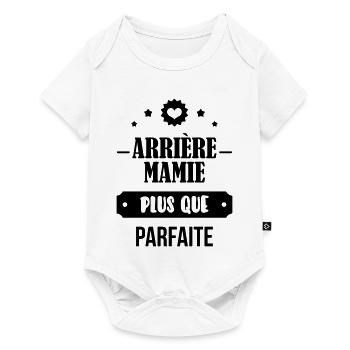 Großmütter / Oma / Mami / Großmutter / Mamy - Baby Premium Kurzarmbody - Weiß - Vorne
