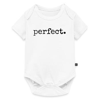 Perfect - Baby Premium short-sleeve bodysuit - white - Front