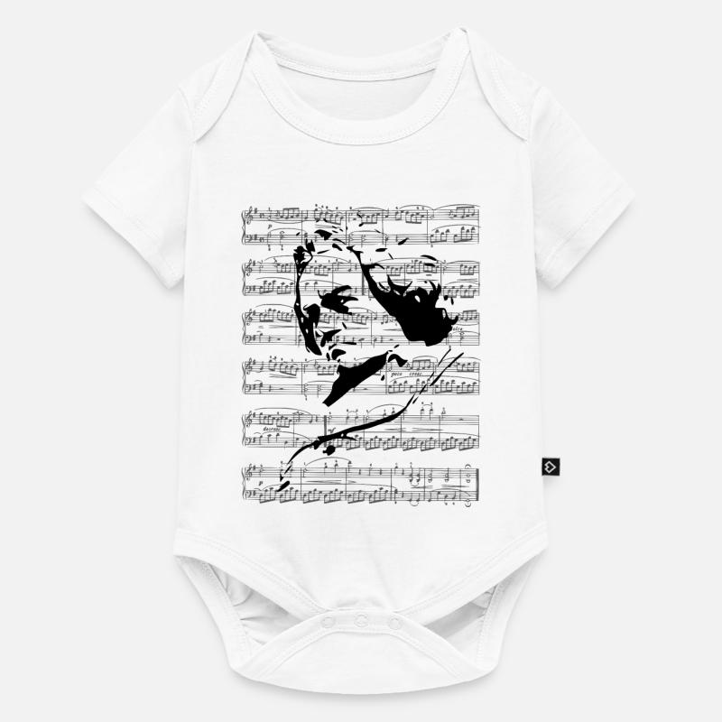 Beethoven - Body à manches courtes Premium Bébé - blanc