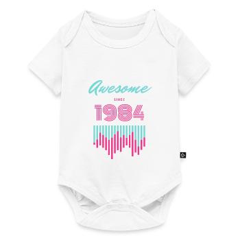 Awesome Since 1984 - Baby Premium short-sleeve bodysuit - white - Front