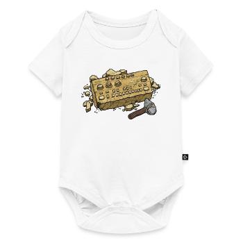 303 Stone Controlled - Baby Premium short-sleeve bodysuit - white - Front