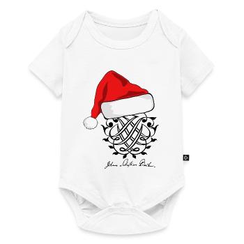 Noël avec Johann Sebastian Bach - Body à manches courtes Premium Bébé - blanc - Devant