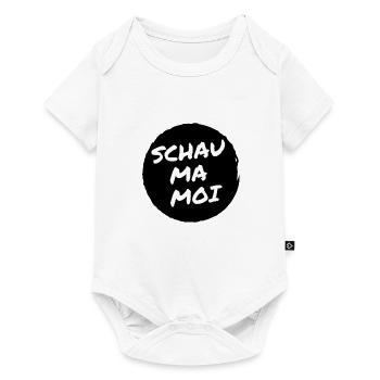 Schau ma moi - Déclaration à l’issue incertaine - Body à manches courtes Premium Bébé - blanc - Devant
