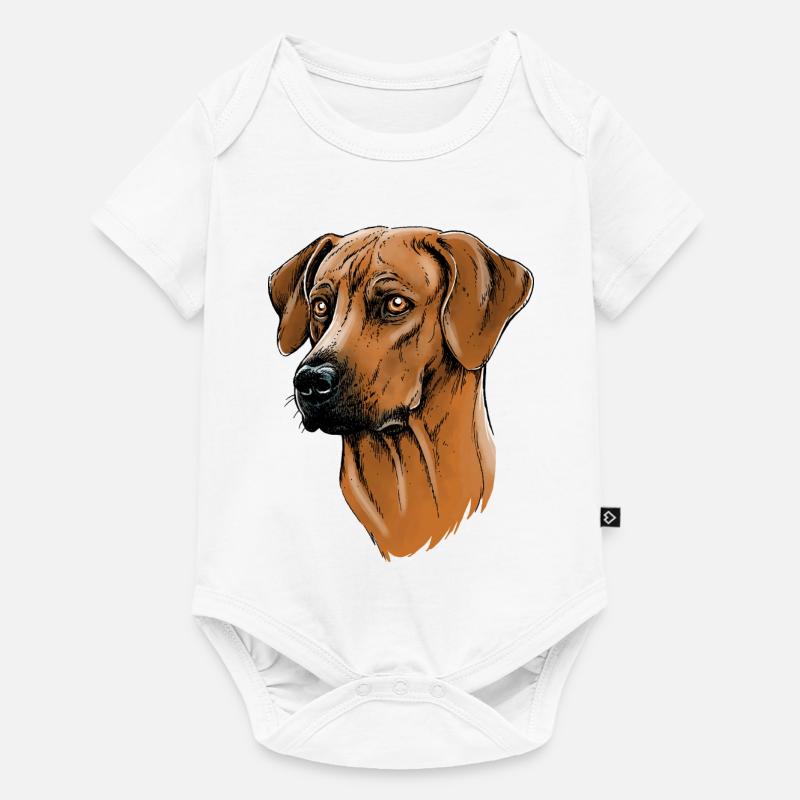 Rhodesian Ridgeback - Body à manches courtes Premium Bébé - blanc