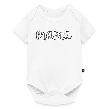 Maman - Body à manches courtes Premium Bébé - blanc - Devant