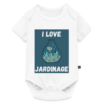 GARDEN. SPRING. GARDENING. RETIREMENT. SPRING. - Baby Premium short-sleeve bodysuit - white - Front
