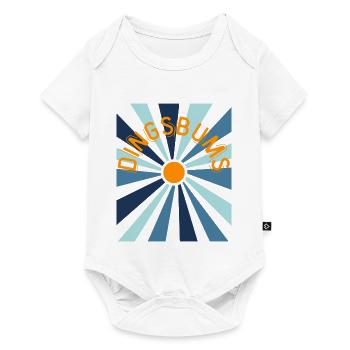 Dingsbums - Wortschätze - vergessene Wörter - Baby Premium Kurzarmbody - Weiß - Vorne