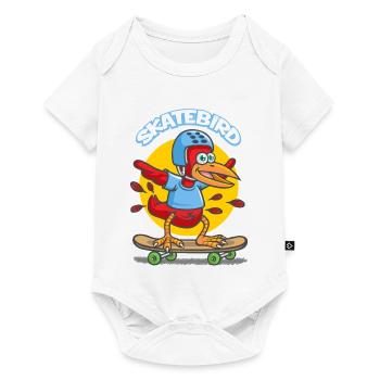 Skatebird - Body à manches courtes Premium Bébé - blanc - Devant