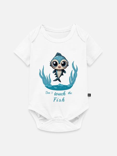 Süßer Fisch - Baby Premium Kurzarmbody - Weiß