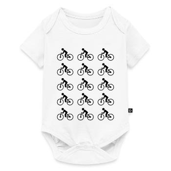 Bicyclette - Body à manches courtes Premium Bébé - blanc - Devant