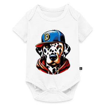 Dog - Baby Premium short-sleeve bodysuit - white - Front