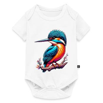 Martin-pêcheur - Body à manches courtes Premium Bébé - blanc - Devant