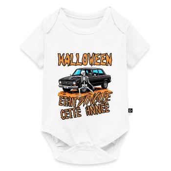 Halloween Était Dingue Cette Année - Body à manches courtes Premium Bébé - blanc - Devant