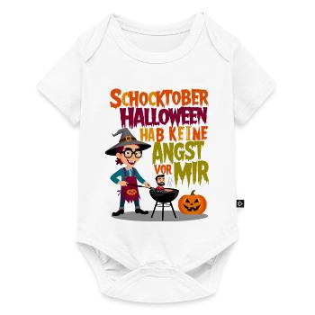 Choc Halloween - Body à manches courtes Premium Bébé - blanc - Devant