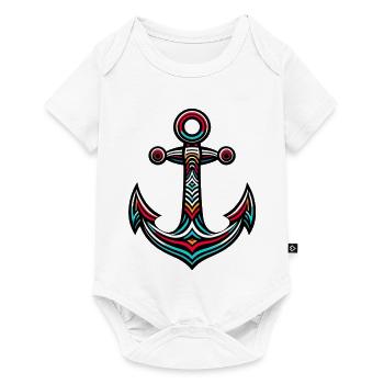 An Anchor - Baby Premium short-sleeve bodysuit - white - Front
