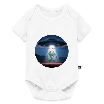 UFO They are watching. - Baby Premium short-sleeve bodysuit - white - Front