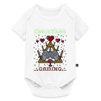 Weihnachten - Baby Premium Kurzarmbody - Weiß - Vorne