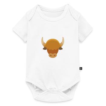 Bergyak - Baby Premium short-sleeve bodysuit - white - Front