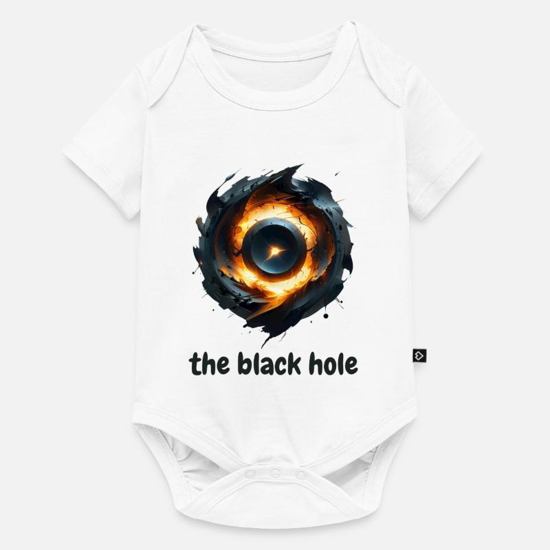 The Black Hole - Body à manches courtes Premium Bébé - blanc