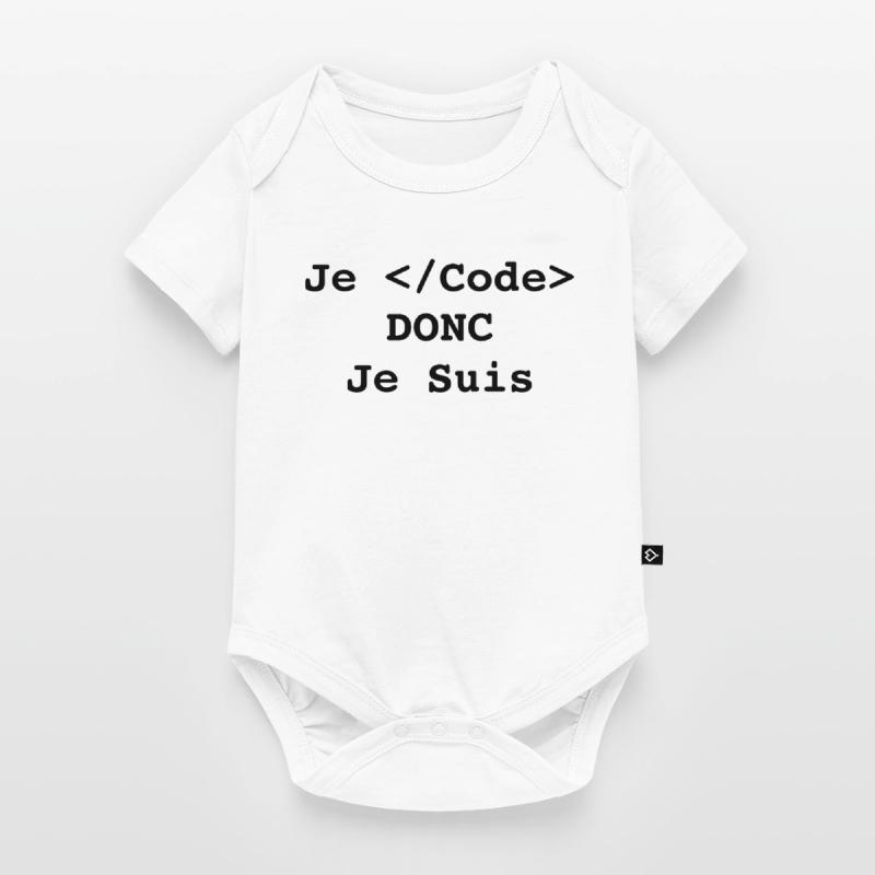 Ich programmiere, also bin ich Informatiker und Programmierer Baby Premium Kurzarmbody