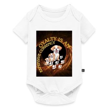 Loyalty is a rare currency - Baby Premium short-sleeve bodysuit - white - Front