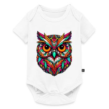 Owl - Baby Premium short-sleeve bodysuit - white - Front