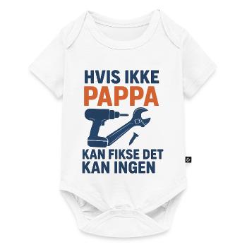 If Dad Can't Fix It - Baby Premium short-sleeve bodysuit - white - Front