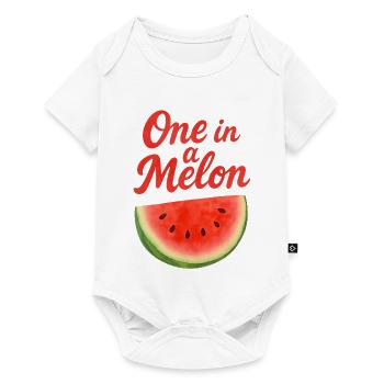 One in a melon - Baby Premium short-sleeve bodysuit - white - Front