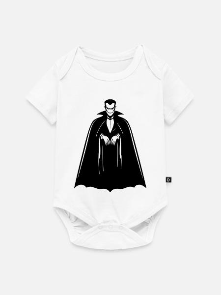 Dracula  - Baby Premium Kurzarmbody - Weiß