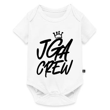 Junggesellenabschied Jga Crew - Baby Premium Kurzarmbody - Weiß - Vorne