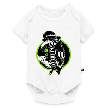 Corbeau - Body à manches courtes Premium Bébé - blanc - Devant