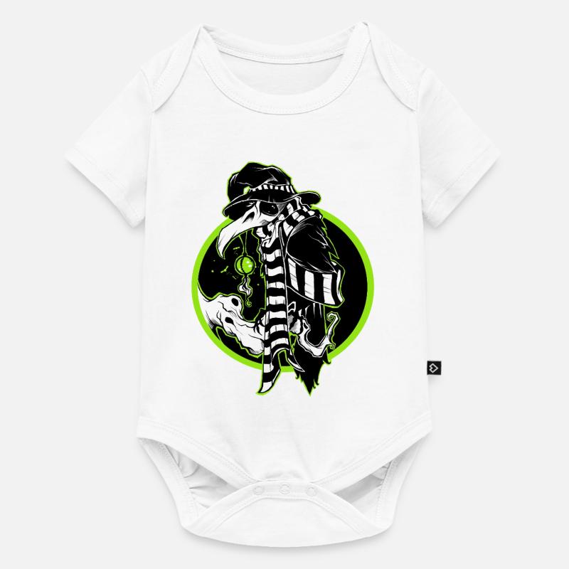 Corbeau - Body à manches courtes Premium Bébé - blanc