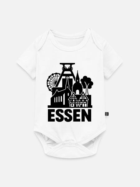 Essen Ruhrgebiet - Baby Premium Kurzarmbody - Weiß