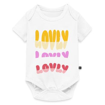 Love Lovely Loving - Baby Premium short-sleeve bodysuit - white - Front