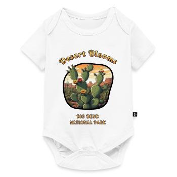 Big Bend National Park Desert Cacti Flowers Nature - Baby Premium short-sleeve bodysuit - white - Front