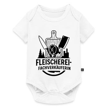 Fleischerei Fachverkäuferin - Baby Premium Kurzarmbody - Weiß - Vorne