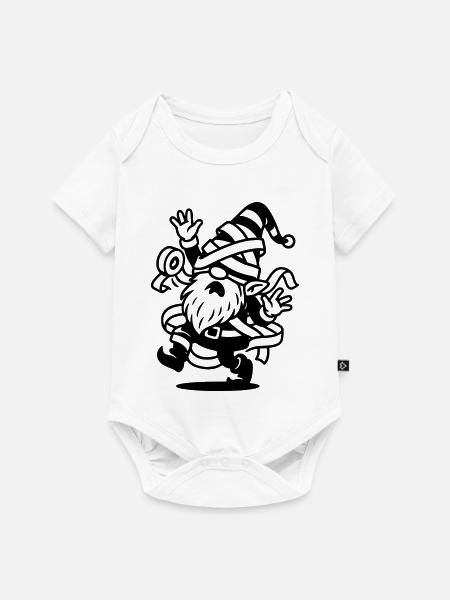 wicht kleber klebeband - Baby Premium Kurzarmbody - Weiß