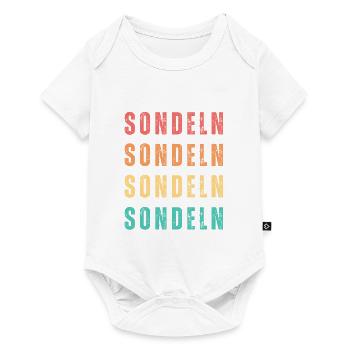 Sondeln__T-chemise - Body à manches courtes Premium Bébé - blanc - Devant