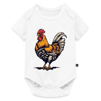 Chicken, Chickens, Farmers, Agriculture - Baby Premium short-sleeve bodysuit - white - Front