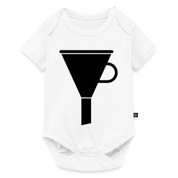 Entonnoir - Body à manches courtes Premium Bébé - blanc - Devant