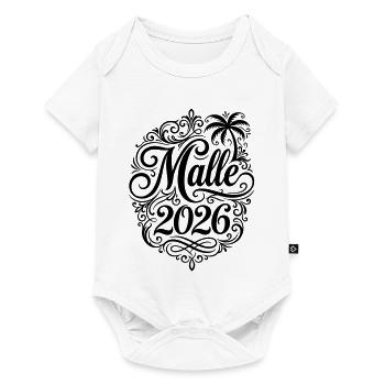 Malle 2026 Palme Mallorca - Baby Premium short-sleeve bodysuit - white - Front