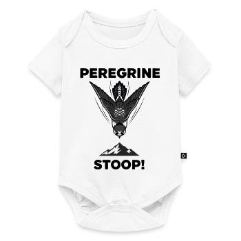 Faucon Pèlerin Stoop Chasse Peregrine - Body à manches courtes Premium Bébé - blanc - Devant