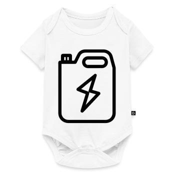 carburant - Body à manches courtes Premium Bébé - blanc - Devant
