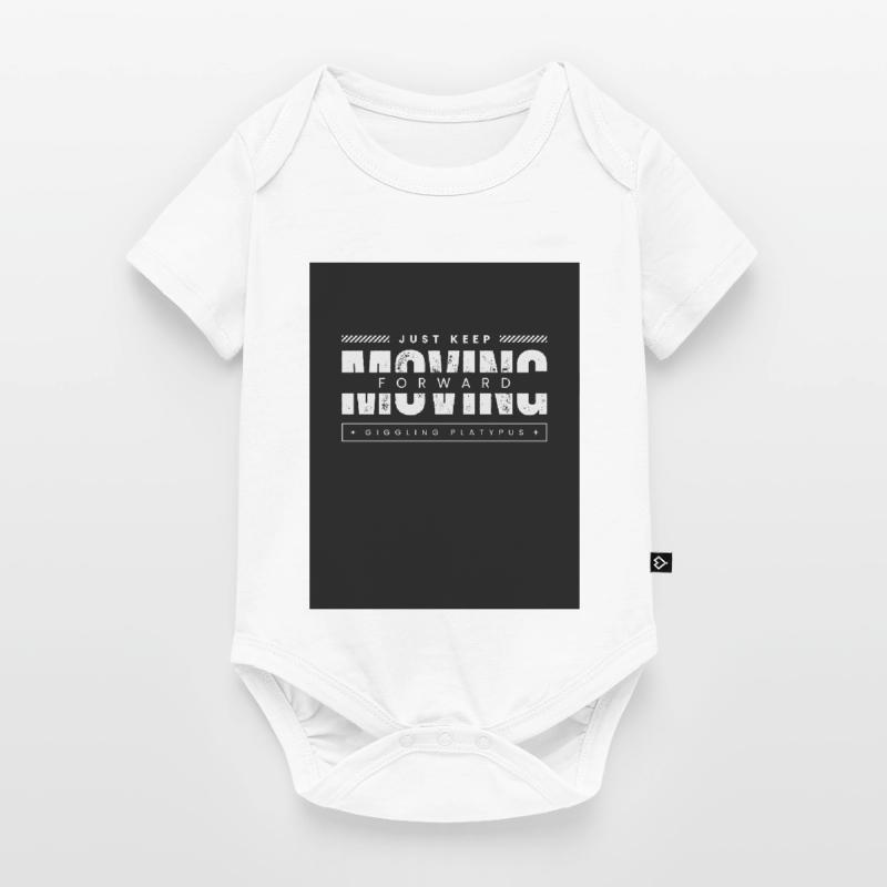 Continue simplement d’avancer, ornithorynque Body à manches courtes Premium Bébé