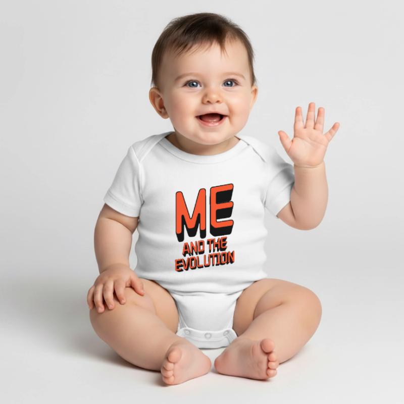 Moi et l’évolution Body à manches courtes Premium Bébé