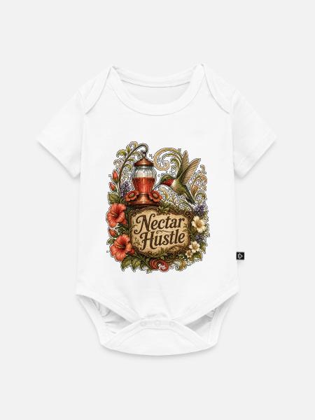 Nectar Hustle - Baby Premium Kurzarmbody - Weiß