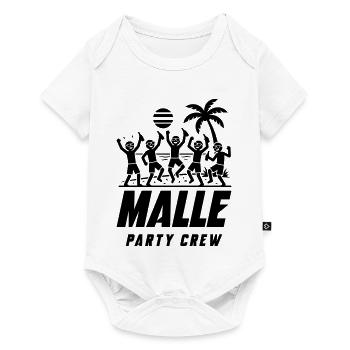 Vacances de l’équipe de la Malle Party - Body à manches courtes Premium Bébé - blanc - Devant